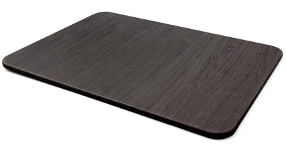 Wood Mouse Pad with Wireless Charging - Black