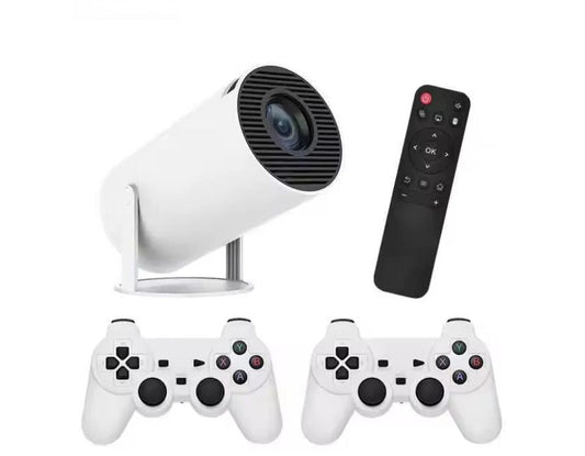 Ultra HD Projector with Retro Gaming Console