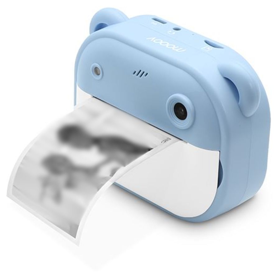 Blue Instant Print Camera for Kids
