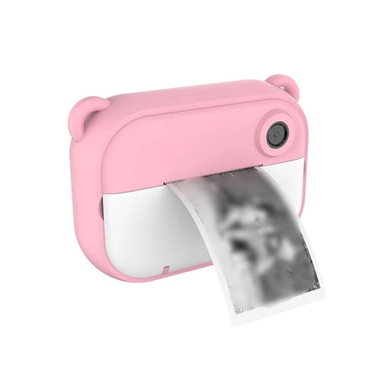Pink Instant Print Camera for Kids