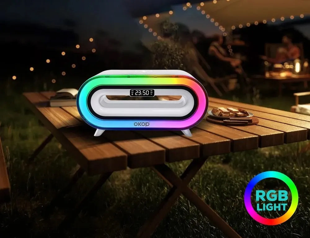 Smart Multi-Function Speaker with Alarm KP-576