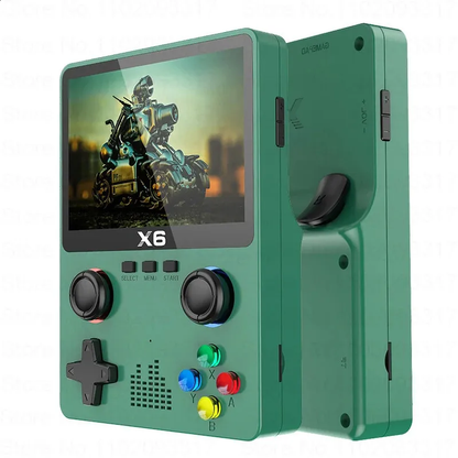 Portable Console X6 Green